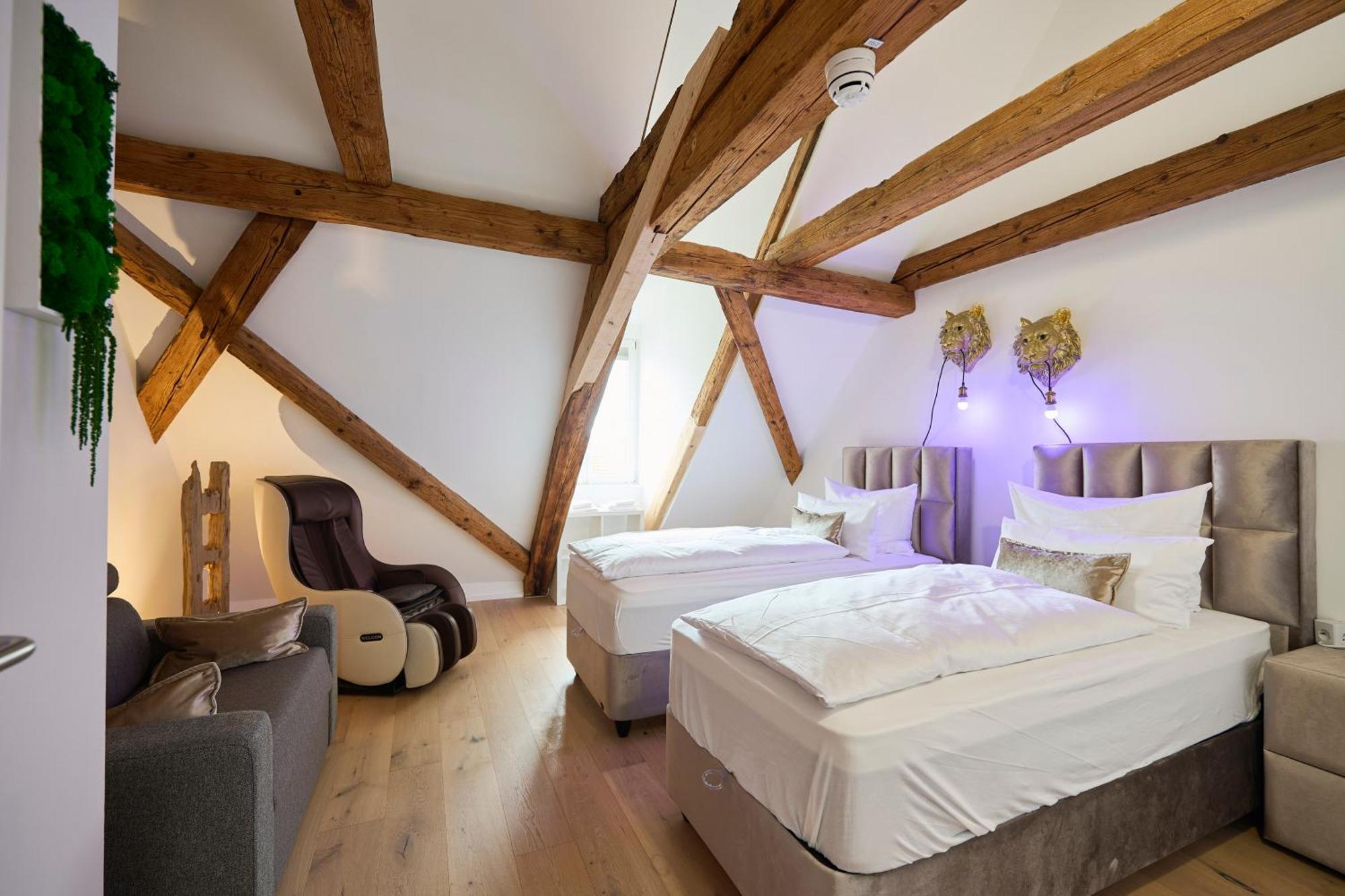 Wood World Luxury - Massage - Bergblick - Tranpolin- Parken Apartment Markdorf Exterior photo
